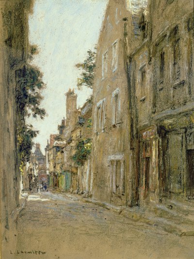 Rue Coursarlon, Bourges by Leon Augustin Lhermitte